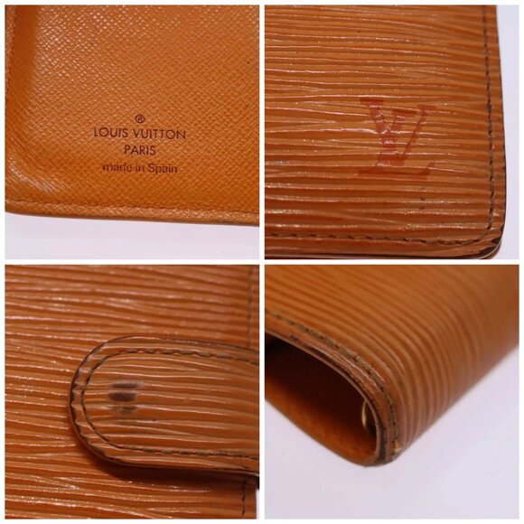 LOUIS VUITTON Epi Agenda PM Day Planner Cover Orange Mandarin - Picture 10 of 16